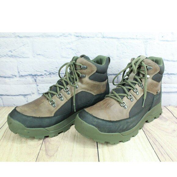 LL Bean Urban Multicolor Leather Waterproof Insulated Winter Boots Size 11 M - Picture 2 of 10